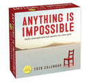 Unspirational 2026 Day-to-Day Calendar : Anything Is Impossible-9781524897741