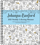 Johanna Basford 12-Month 2026 Weekly Coloring Calendar-9781524898045