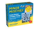 Minor Mischief 2026 Day-to-Day Calendar : Funny Photos of Public Pranks Based on the Popular Subreddit r/MildlyVandalised-9781524898106