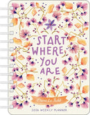 Meera Lee Patel 2026 Weekly Planner Calendar : Start Where You Are-9781524898281