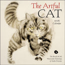The Artful Cat 2026 Wall Calendar : Brush & Ink Watercolor Paintings-9781524898304