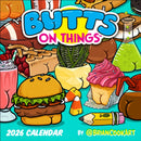 Butts on Things 2026 Wall Calendar-9781524898526