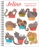 Feline 12-Month 2026 Monthly/Weekly Planner Calendar : Terry Runyan's Cats-9781524898854