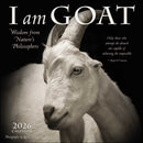 I Am Goat 2026 Wall Calendar : Wisdom from Nature's Philosophers-9781524898922