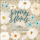 Scriptures and Florals 2026 Wall Calendar-9781524899004