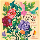Flora & Fauna 2026 Wall Calendar-9781524899189