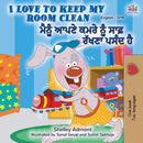 I Love to Keep My Room Clean (English Punjabi Bilingual Book -Gurmukhi)-9781525921063