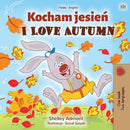 I Love Autumn (Polish English Bilingual Book for Kids)-9781525928185