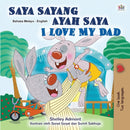 I Love My Dad (Malay English Bilingual Children's Book)-9781525932199