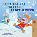 I Love Winter (German English Bilingual Book for Kids)-9781525939693