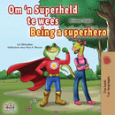 Being a Superhero (Afrikaans English Bilingual Children's Book)-9781525958359