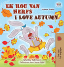 I Love Autumn (Afrikaans English Bilingual Children's Book)-9781525959080