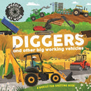 Wheels at Work: Diggers : and other big working vehicles-9781526330109
