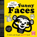 First Baby Days: Funny Faces : A look and laugh mirror board book-9781526380005