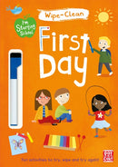 I'm Starting School: First Day : Wipe-clean book with pen-9781526380142