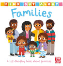 Find Out About: Families : A lift-the-flap board book about families-9781526382528