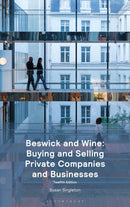 Beswick and Wine on Buying and Selling Private Companies and Businesses-9781526535405