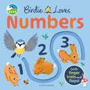 RSPB Birdie Loves Numbers : With finger trails and lift-the-flap surprises!-9781526671226