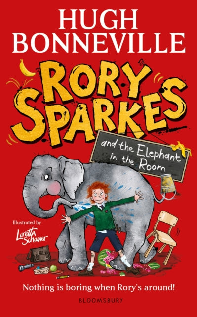 SIGNED & DEDICATED Rory Sparkes and the Elephant in the Room by Hugh Bonneville