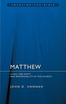 Matthew: A Call for Unity and Responsibility in the Church-9781527108875