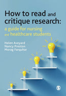 How to Read and Critique Research : A Guide for Nursing and Healthcare Students-9781529732979