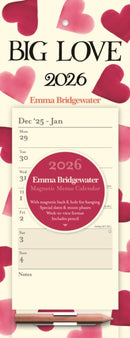 Emma Bridgewater Big Pink Hearts Weektov-9781529828467