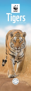 Wwf Tigers Slim Calendar 2026-9781529829921