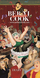 Beryl Cook Deluxe Slim Diary 2026-9781529836325