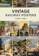 Vintage Railway Posters National Railway Museum A5 Diary 2026-9781529846805