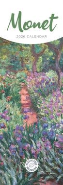 Claude Monet Slim Calendar 2026-9781529847734