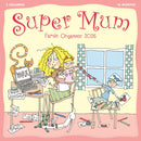 Super Mum Kim Nash Planner Wall Calendar-9781529848274
