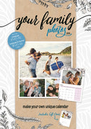 Your Family Photos A4 Calendar 2026-9781529848366