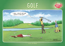 Golf Young At Heart A4 Calendar 2026-9781529848397