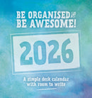 Be Organised & Be Awesome Easel Desk Cal-9781529848687