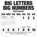 Big Letters Big Numbers Square Wall Sund-9781529849363