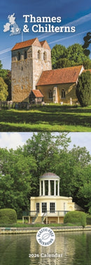Thames Chilterns Slim Calendar 2026-9781529850680