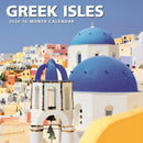 Greek Isles Square Wall Sunday Start Cal-9781529850796