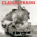 Trains Square Wall Sunday Start Calendar-9781529850826
