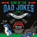 King Of The Dad Jokes Square Wall Sunday-9781529852103