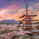 Japan Square Wall Sunday Start Calendar-9781529852493