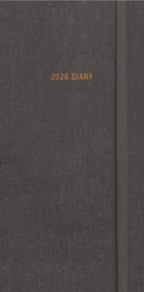 Charcoal Deluxe Slim Diary 2026-9781529853940