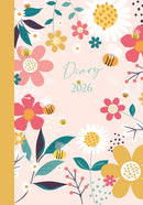 Contemporary Flowers A6 Diary  2026-9781529854060