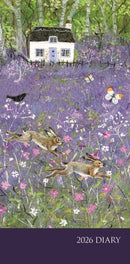Bluebell Cottage Deluxe Slim Diary  2026-9781529854084