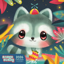 Bango Berry Square Wall Calendar 2026-9781529855739