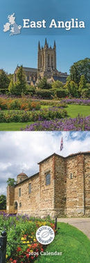 East Anglia Slim Calendar 2026-9781529896848