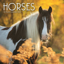 Horses Square Wall Sunday Start Calendar-9781529897142