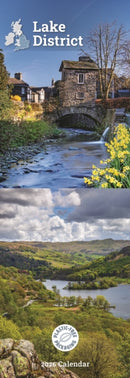 Lake District Slim Calendar 2026-9781529897340