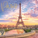 Paris Square Wall Sunday Start Calendar-9781529897814