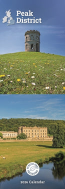 Peak District Slim Calendar 2026-9781529897852