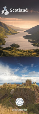 Scotland Slim Calendar 2026-9781529898002
